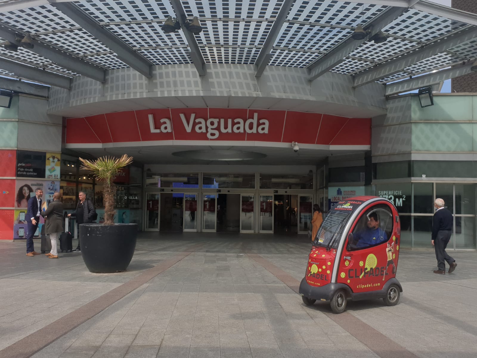 Centro Comercial La Vaguada – campaña CLIPadel